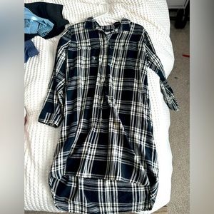 MADEWELL plaid dress